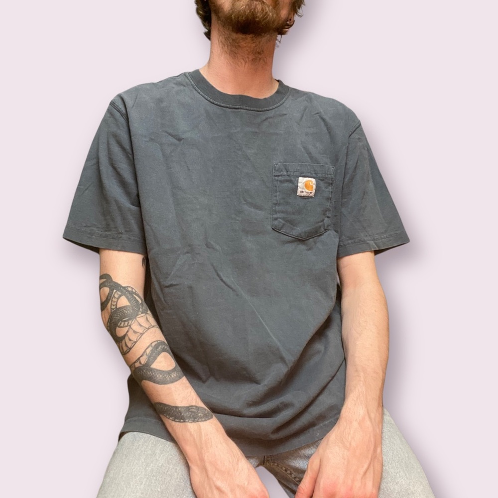 Men’s Carhartt grey t shirt